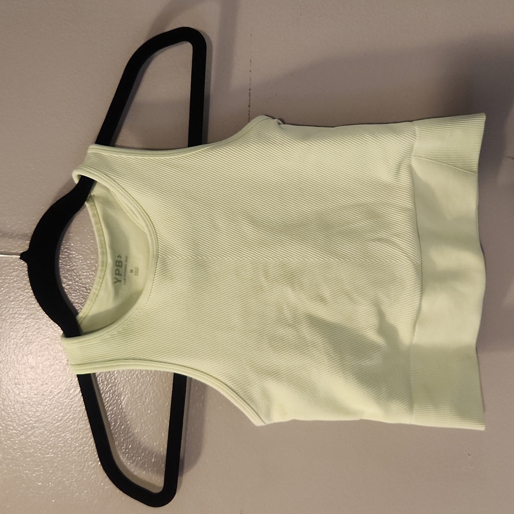//Abercrombie & Fitch// YPB Light Green Ribbed Tank Top